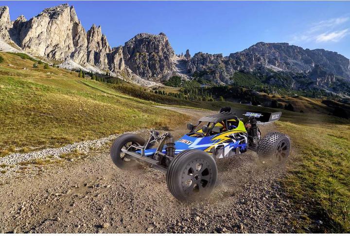 Produktbild Reely Brushed 1:10 RC Modellauto Elektro Buggy Buzz 100% RtR 2,4 GHz inkl. Akku und Ladekabel