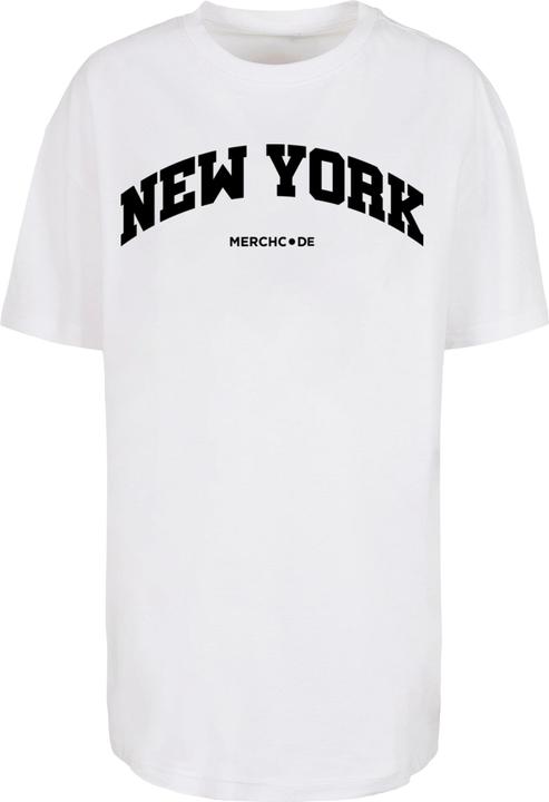Immagine prodotto Merchcode Donna New York Wording - Maglietta boyfriend oversize - 118495 (XXL)