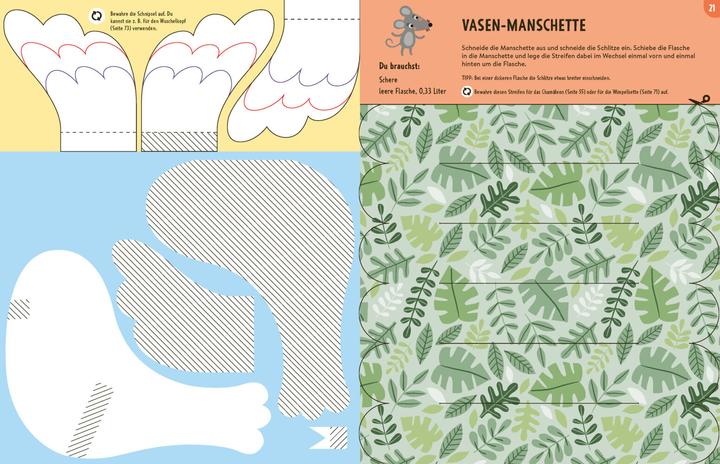 Actual product image Craft me away! Sustainable craft book for children aged 6 and over