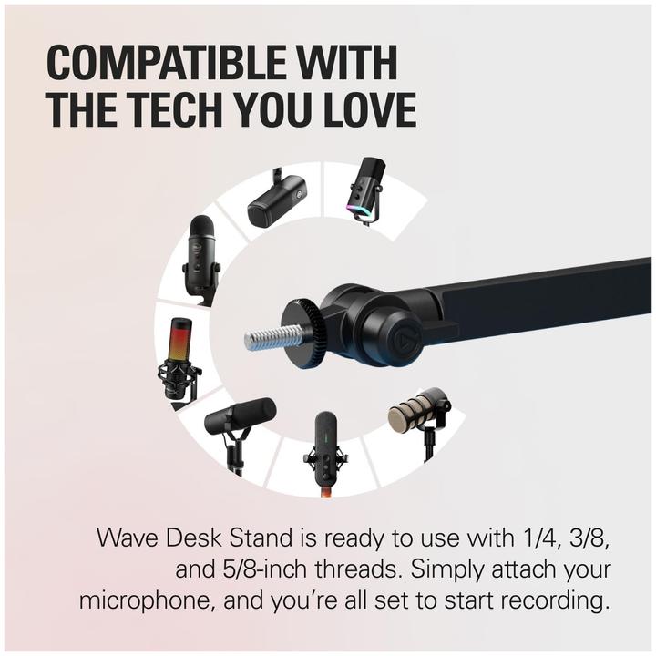 Image du produit Elgato Wave Desk Stand