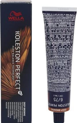 Actual product image Wella Koleston Perfect Me+ Deep Browns (6/75 dark blonde brown-mahogany)