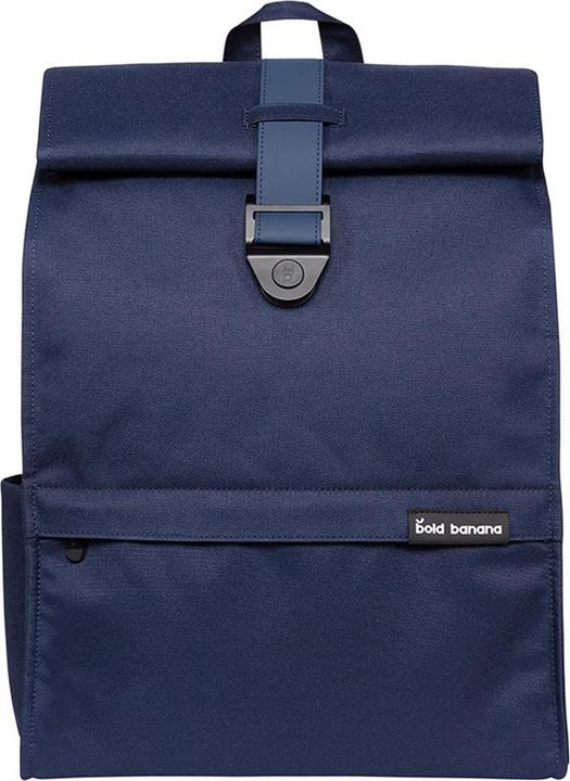 Immagine prodotto Bold Fett Bananen -Laptop -Rucksack / Rucksack / Schultasche - 15,6 Zoll - Rolltop - Blau