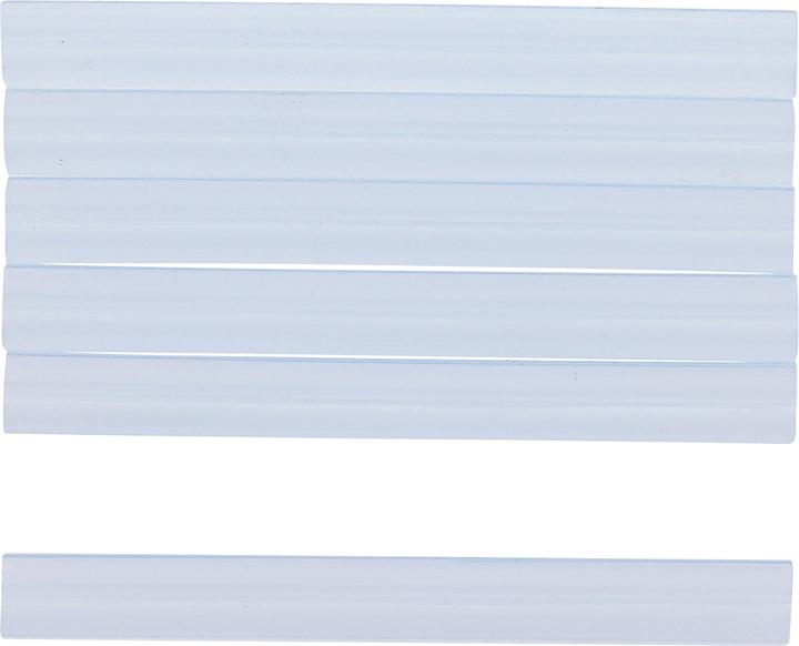 Actual product image BGS Glue Sticks transparent Ø 11 mm, 100 mm 6 pcs.
