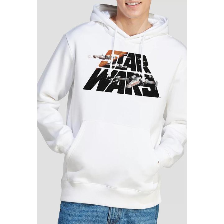 Actual product image Star Wars Mens X-Wing Burst Hoodie (S)