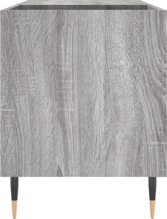 Actual product image VidaXL Plattenschrank Grau Sonoma 85x38x48 cm Holzwerkstoff