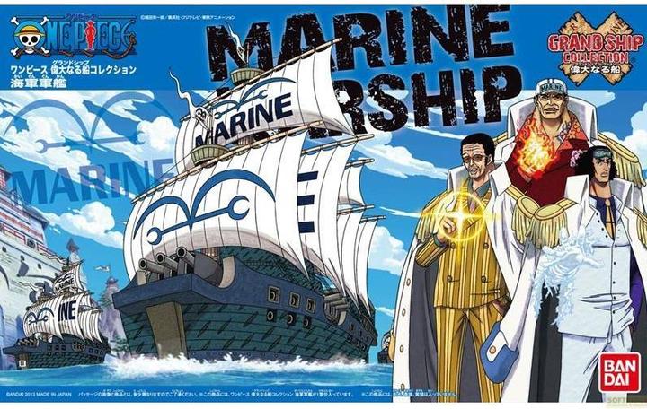 Produktbild Bandai One Piece – Grand Ship Collection Marine Warship #07