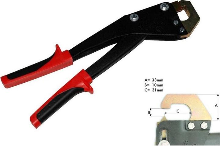 Produktbild Sanpro Universal Trockenbau Zange / Verbundzange / Krimperzange (340 mm)