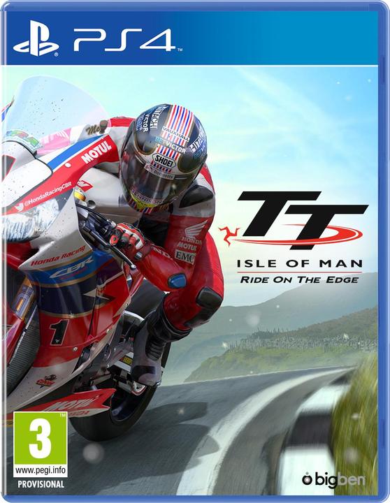 Actual product image Bigben TT Isle of Man - Ride on the Edge video game Basic PlayStation 4 Dutch, French - (PS4, FR)