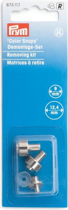 Immagine prodotto Prym Set di smontaggio dei bottoni a pressione colorati