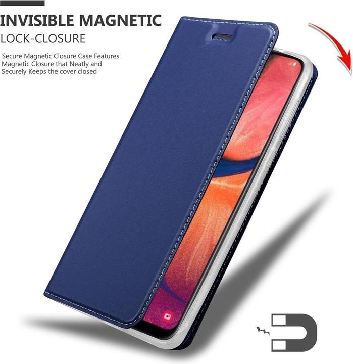 Immagine prodotto Cadorabo Copertina in stile libro di classe (Samsung Galaxy A10e)