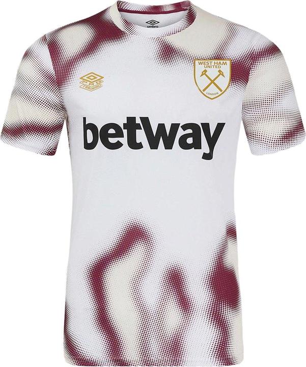 Immagine prodotto Umbro Bambini 24/25 West Ham United FC Riscaldamento Maglia (128)