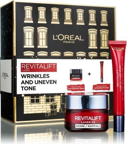Actual product image L'Oréal Paris Revitalift Laser Wrinkles And Uneven Tone (Facial care set)