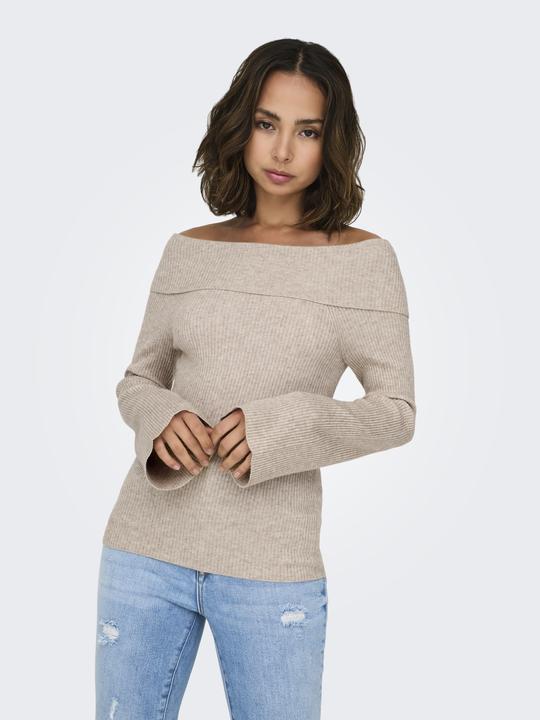 Produktbild Only Schulterfrei Pullover Strickpullover (XL)