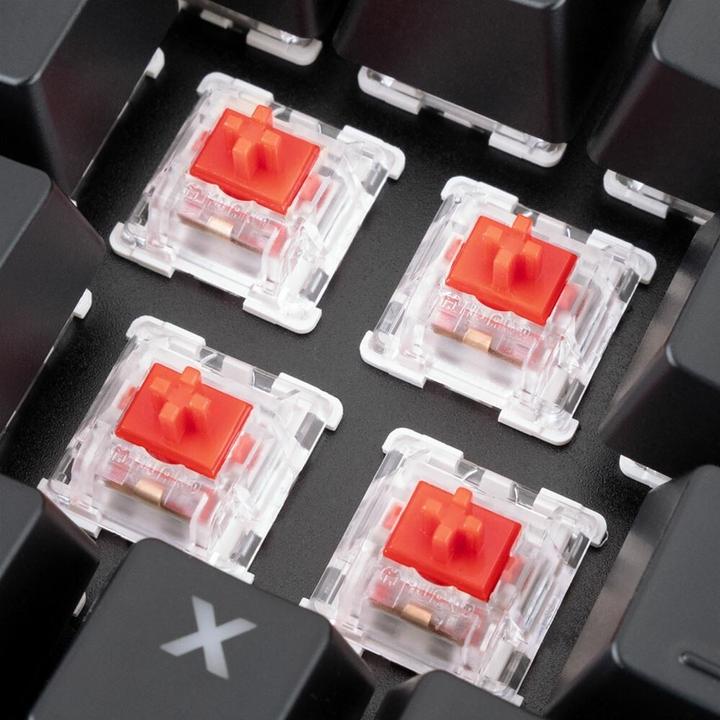 Image du produit Sharkoon SKILLER SGK40 Mech Rouge Noir (DE, Filaire)