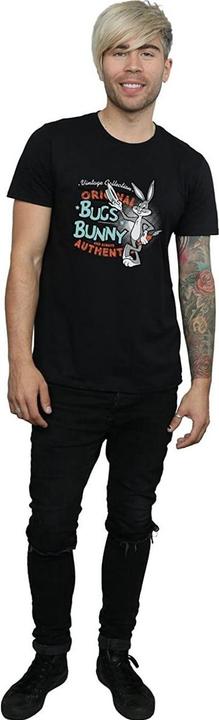 Actual product image Looney Tunes Mens Bugs Bunny Vintage Cotton T-Shirt (M)