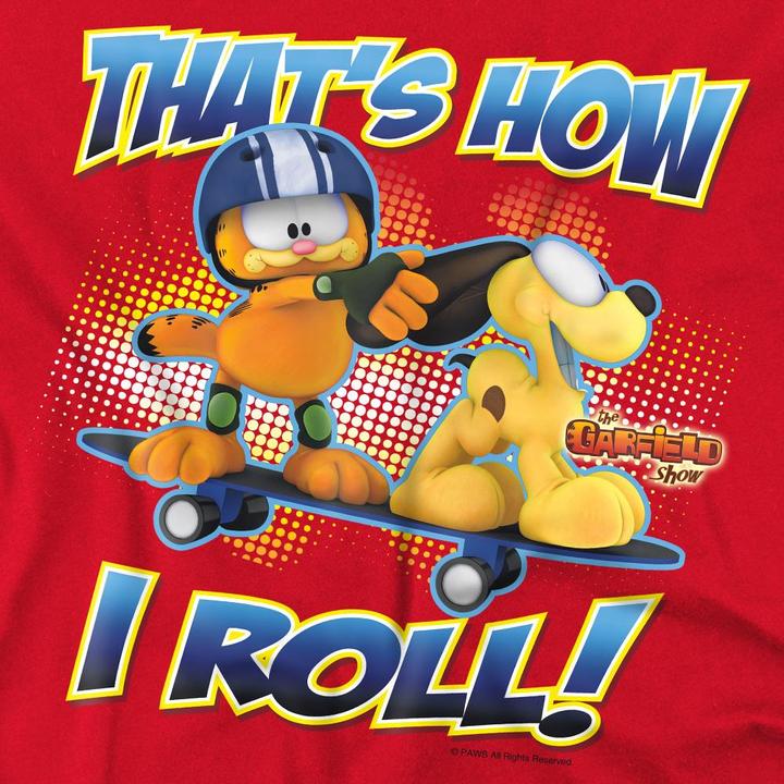 Image du produit Garfield - T-shirt HOW ROLL - Homme (4XL)