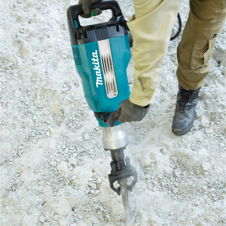 Immagine prodotto Makita GRINDIMO PLAKTUKAS HEX RANKENA 28,6mm 48,1J 1850W 18,4kg HM1502 (Batteria ricaricabile)