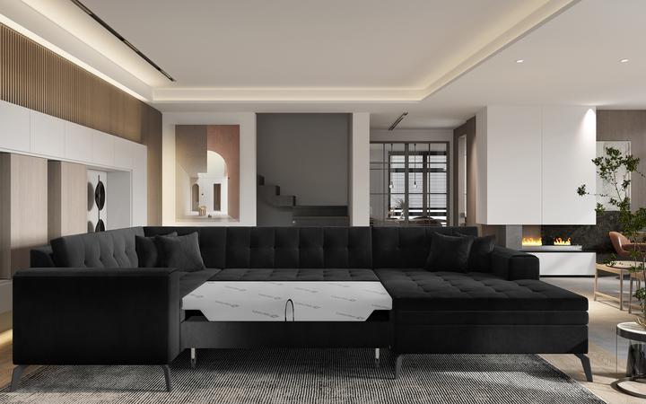 Actual product image ELTAP Montez (5-seater, Sofa bed, Sofa landscape)