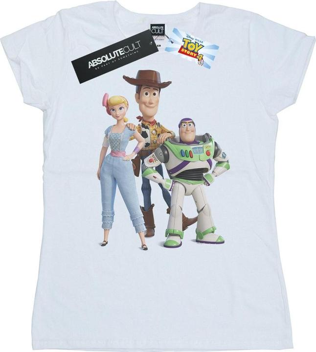 Immagine prodotto Disney Toy Story 4 Woody Buzz and Bo Peep Maglietta Donna (XL)