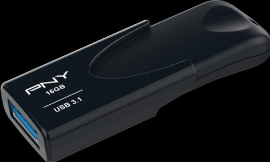 Actual product image PNY Attaché 4 3.1 (16 GB, USB-A, USB 3.1)