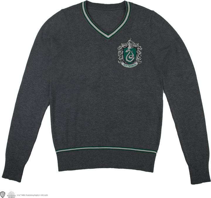 Immagine prodotto Cinereplicas Harry Potter - Serpeverde - Maglione grigio lavorato a maglia - Grande (L)