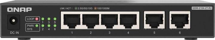 Actual product image QNAP QSW-2104-2T-R2 (6 Ports)