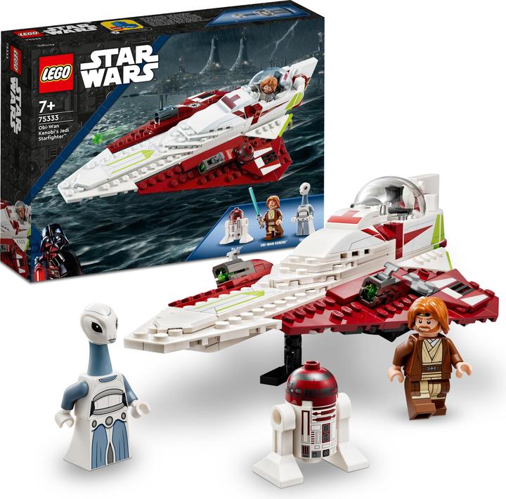 Produktbild LEGO Obi-Wan Kenobis Jedi Starfighter (75333, LEGO Star Wars)