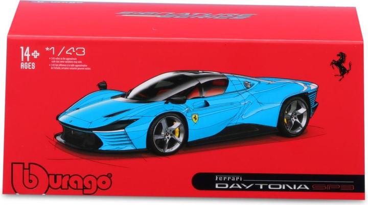 Produktbild Bburago Ferrari Daytona SP3 1/43 blau