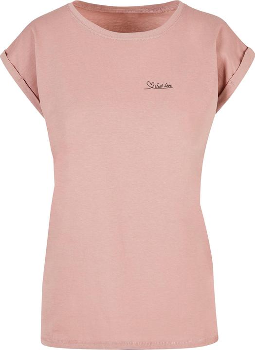 Image du produit Merchcode Tee-shirt femme Just love à épaules étendues - 116533 (XS)