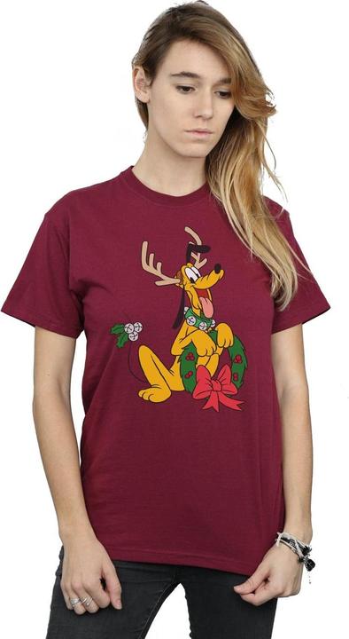 Image du produit Disney - T-shirt PLUTO CHRISTMAS REINDEER - Femme (L)