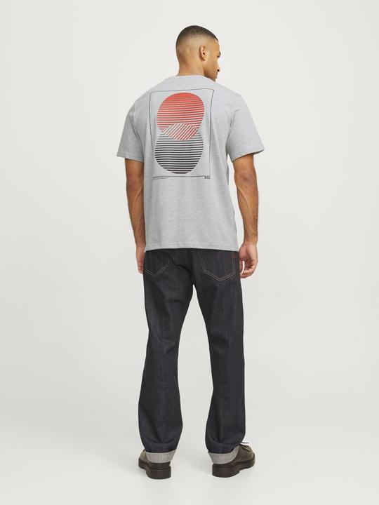 Actual product image Jack & Jones RDD Printed Round Neck T-shirt T-shirt (XXL)