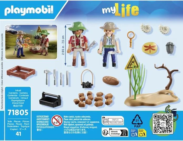 Immagine prodotto Playmobil 71805 Urzeit-Schatzsuche (71805, Playmobil Vita selvaggia)