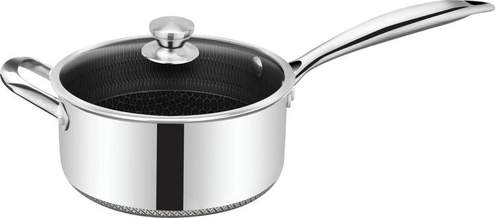 Actual product image Cheffinger Saucepan 20 cm - stainless steel (20 cm, Pot, Stainless steel)