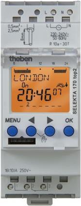 Actual product image Theben SELEKTA 170 top2 24V