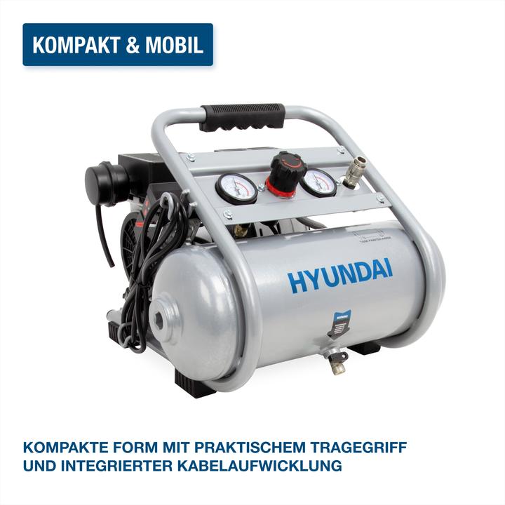 Immagine prodotto Hyundai Silent Kompressor SAC75008IC (9 bar, 8 l)