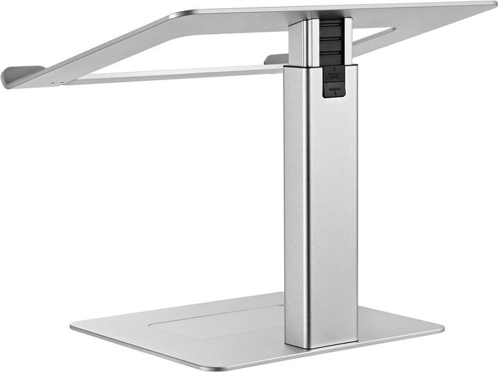 Actual product image Gembird Podstawka pod notebooka z regulacją wysokości srebrna