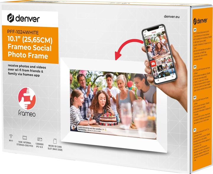 Immagine prodotto Denver Frameo PFF-1024 (10.10", 1280 x 800 pixel)