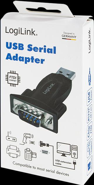 Actual product image LogiLink AU0034 (USB-A, 2 Ports)
