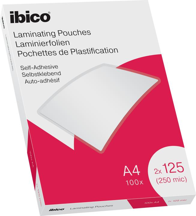 Ibico Laminierfolie A4, 125 µm 100 Stück (A4, 100 Stück, 125 µm)