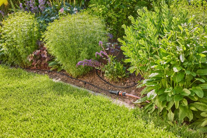 Actual product image Gardena Micro-Drip-System drip pipe above ground (Drip hose + drip tube)
