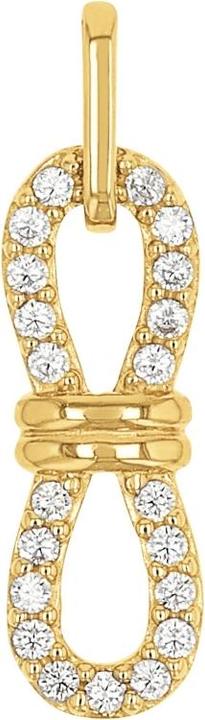 Image du produit Amor Pendentif pour femme, or 375, zirconium synth. (Or 375, 9 ct)