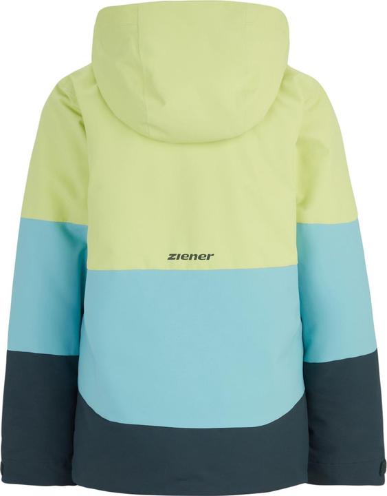 Actual product image Ziener Skiwear girls' ski jacket - AMAJA lime light - 128 (128)