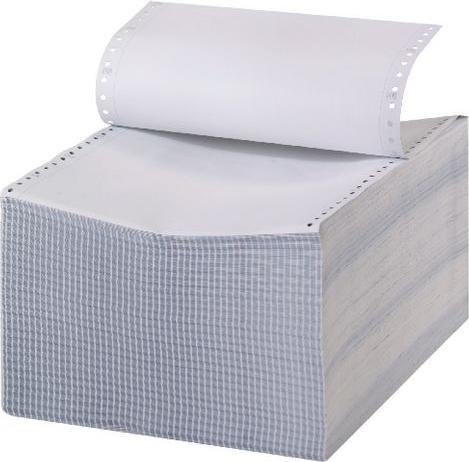 Niceday Endlospapier Endless DIN A4+ 56/53/57 g/m² Perforiert 240 mm x 305 mm (57 g/m², 600 x, A4+)