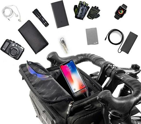 Produktbild Wildman Torba na ramę roweru GS6 uchwyt rowerowy czarna/black