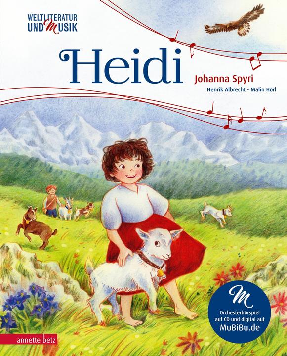 Produktbild Albrecht:Heidi (Weltliteratur und Musik (Henrik Albrecht, Johanna Spyri, Deutsch)
