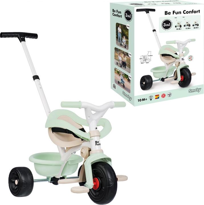 Produktbild Smoby Be Fun Comfort Tricycle