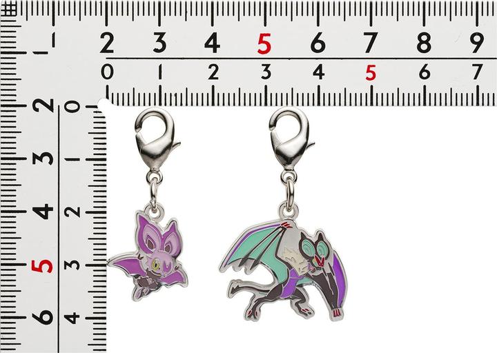 Produktbild Pokémon Pokemon Center - Noibat, Noivern Schlüsselanhänger - 2 Stück