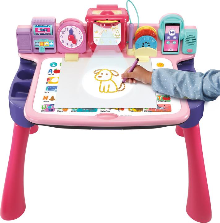 Produktbild VTech 5-in-1 Magischer Schreibtisch pink (Deutsch)