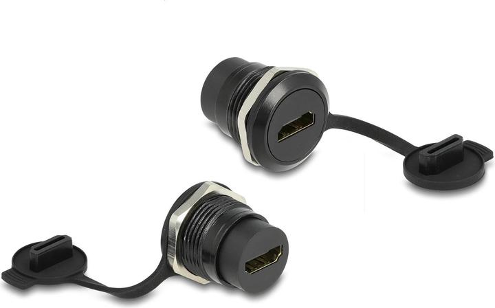 Delock HDMI-A Einbaubuchse mit Staubschutzkappe (0.02 m, HDMI)