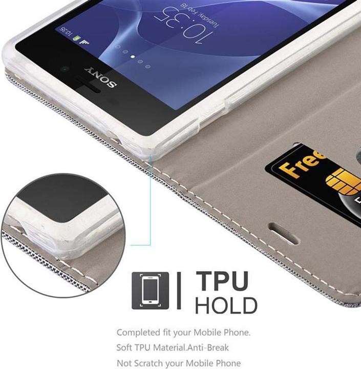 Produktbild Cadorabo Jeans Optik (Sony Xperia M2 Aqua)